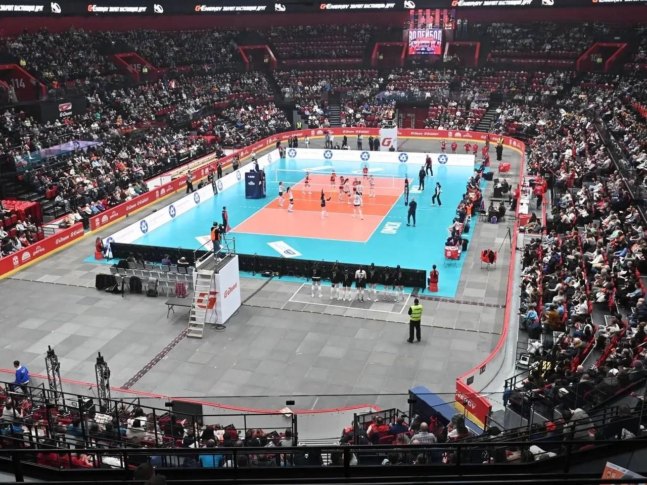 Установлен новый рекорд посещаемости матчей чемпионата России по волейболу среди женщин