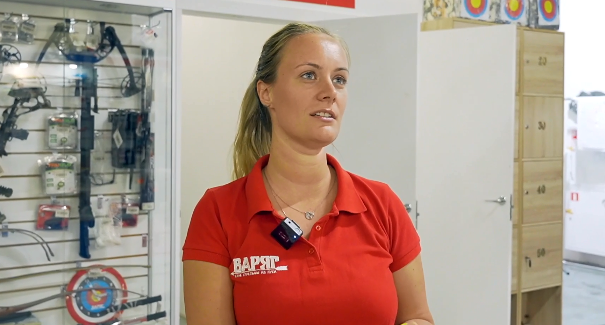 Спортивный лук. Мария Мещерякова