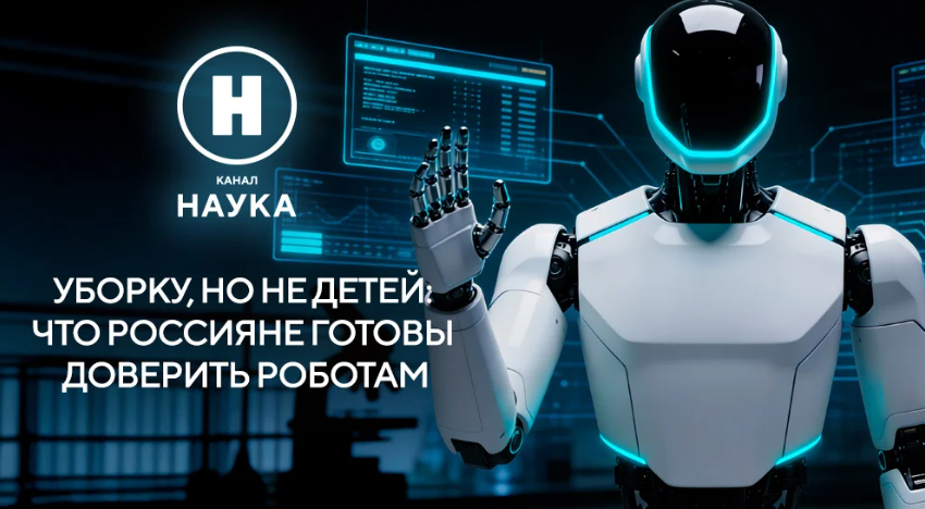 Уборку, но не детей: что россияне готовы доверить роботам