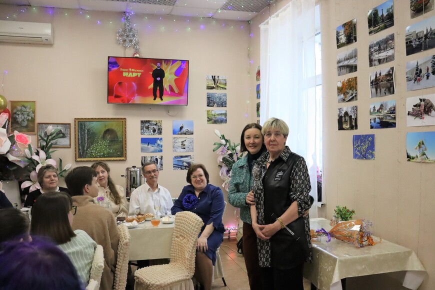 Вернисаж Татьяны Линкиной и Любови Новожиловой