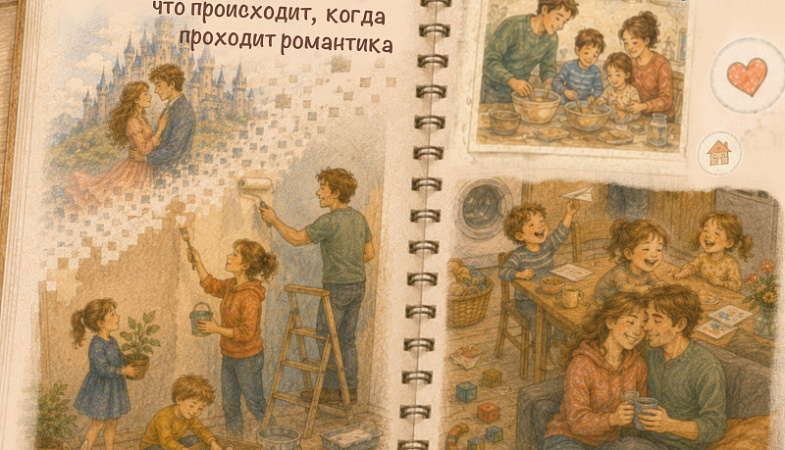 Семья без иллюзий: что происходит, когда проходит романтика